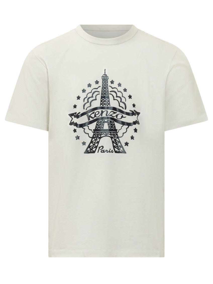 White Slim Crew Neck T-Shirt 1