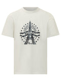 White Slim Crew Neck T-Shirt 1