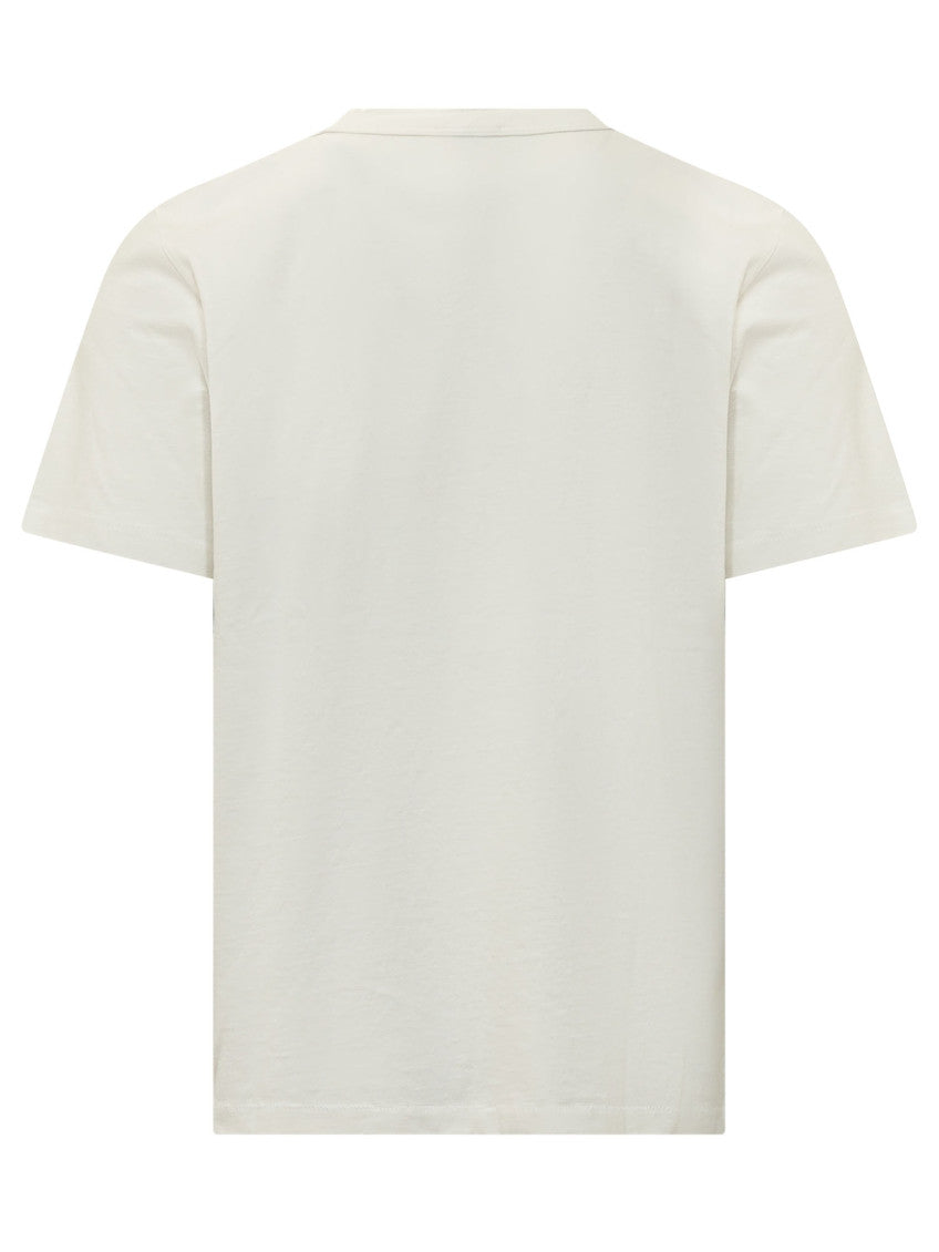 White Slim Crew Neck T-Shirt 2