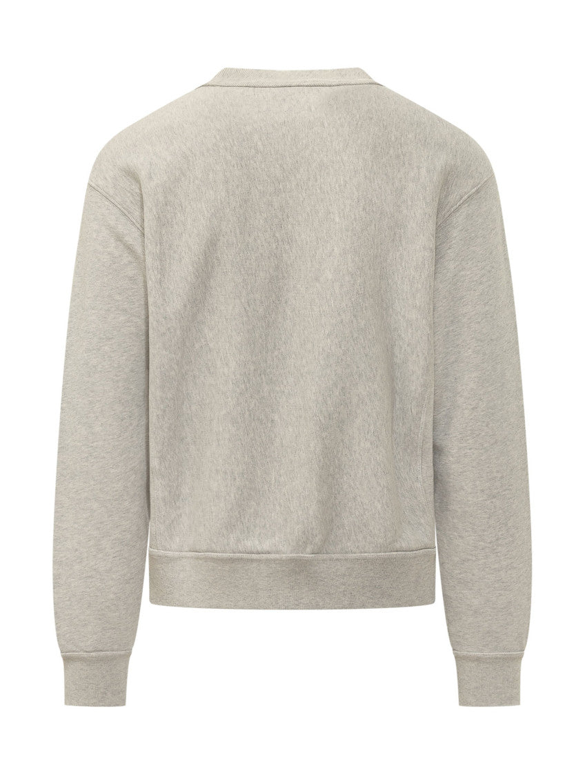 Light Grey Crew Neck Sweatshirt 2