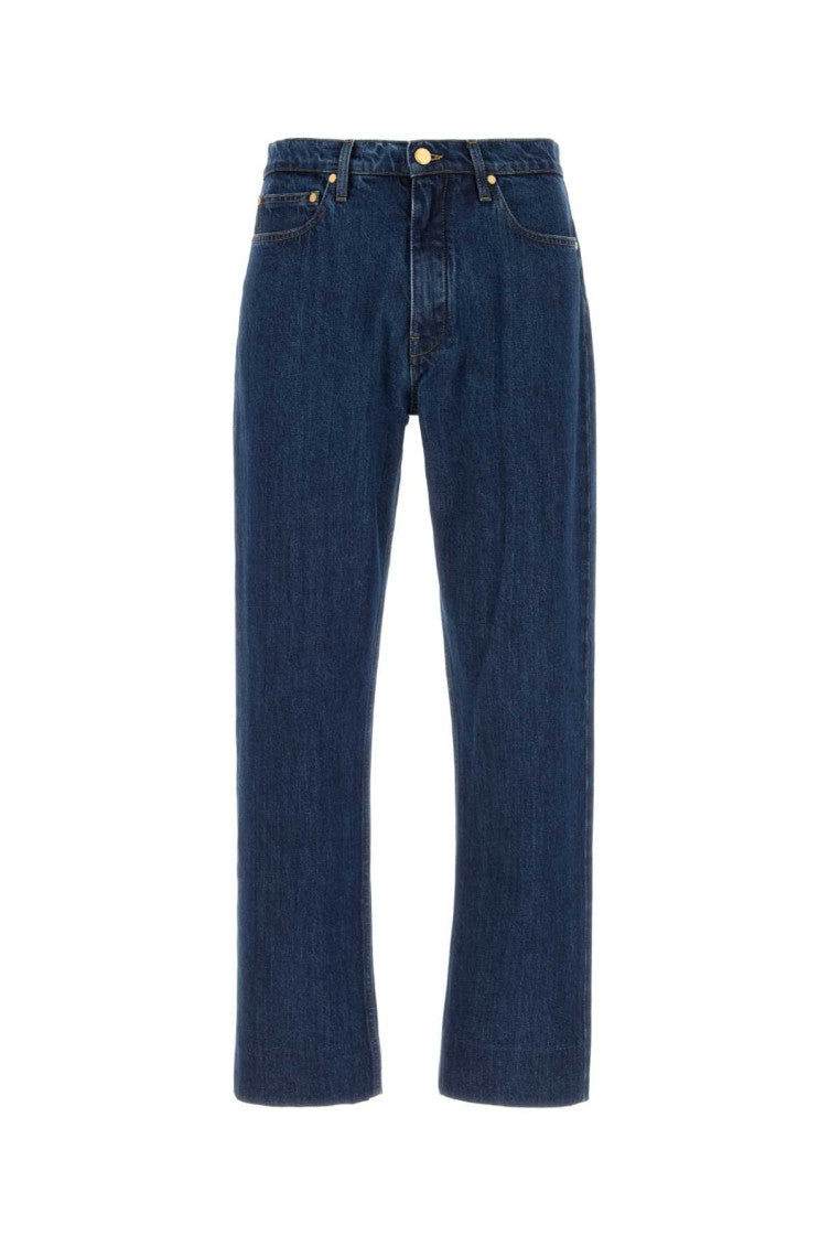 Blue Mid Rise Jeans 1