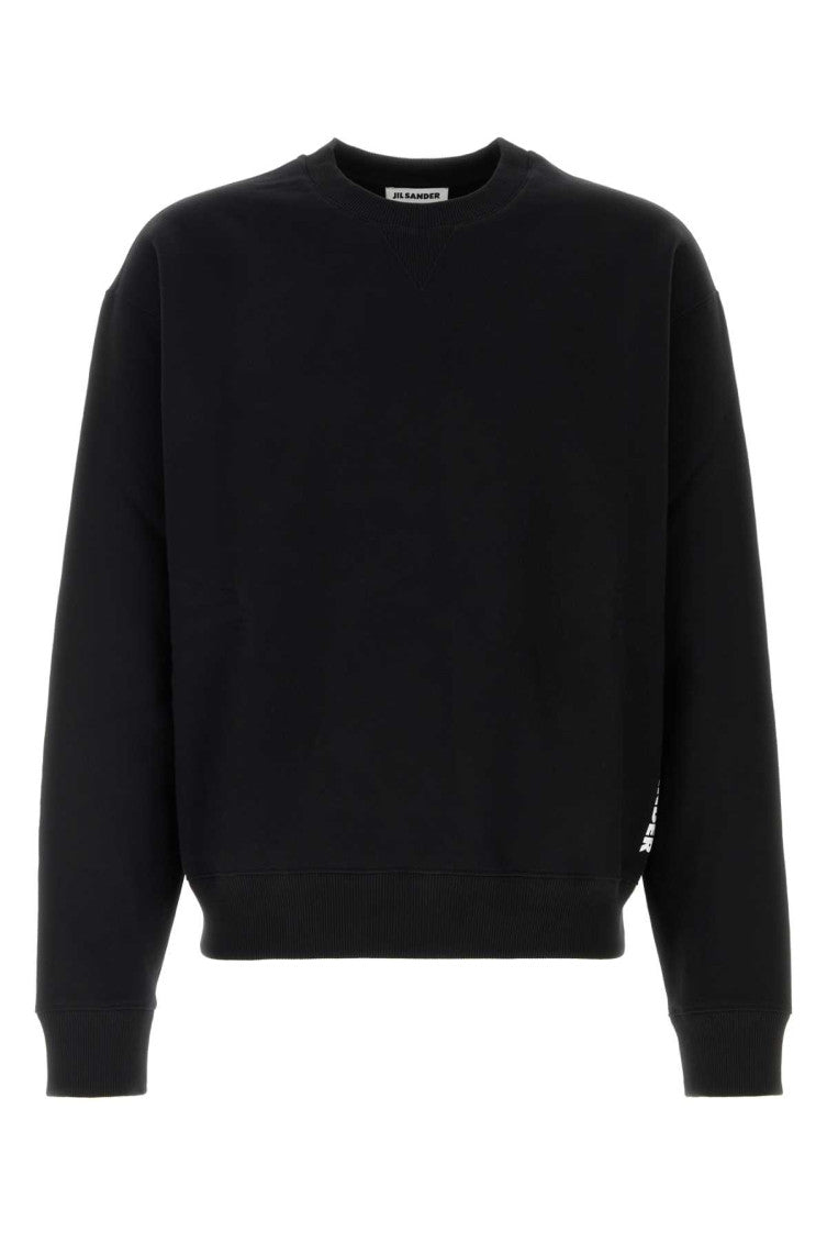 Black Crew Neck Sweatshirt 1