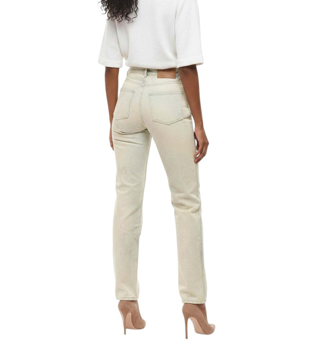 Sky Blue Straight High Rise Jeans 2