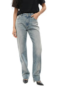 Sky Blue Straight Mid Rise Jeans 1