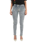 Blue Skinny High Rise Jeans 1