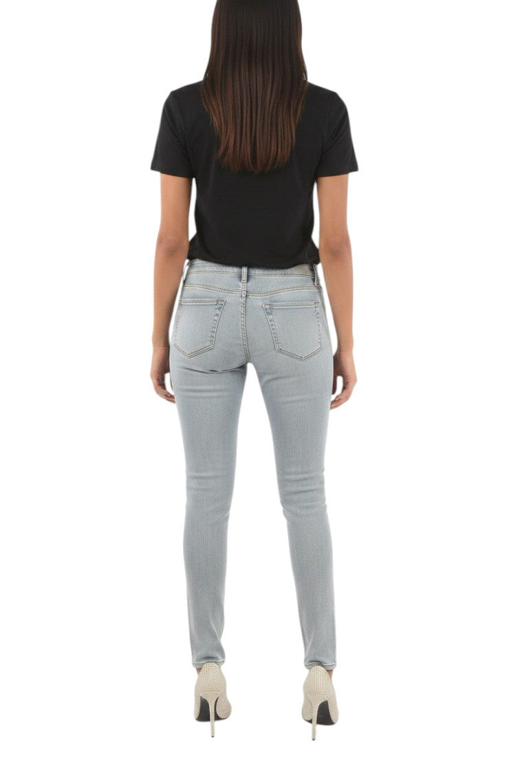 Blue Skinny High Rise Jeans 2