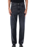 Black Mid Rise Jeans 1