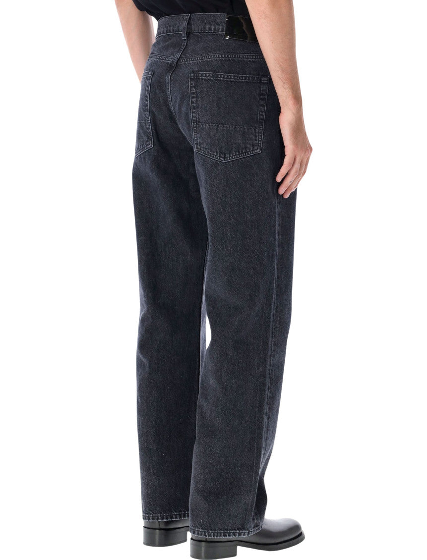 Black Mid Rise Jeans 2