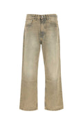 Light Brown Straight Jeans 1