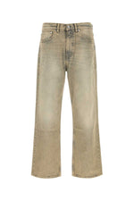 Light Brown Straight Jeans 1