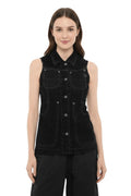 Black Regular Solid Shirt 1