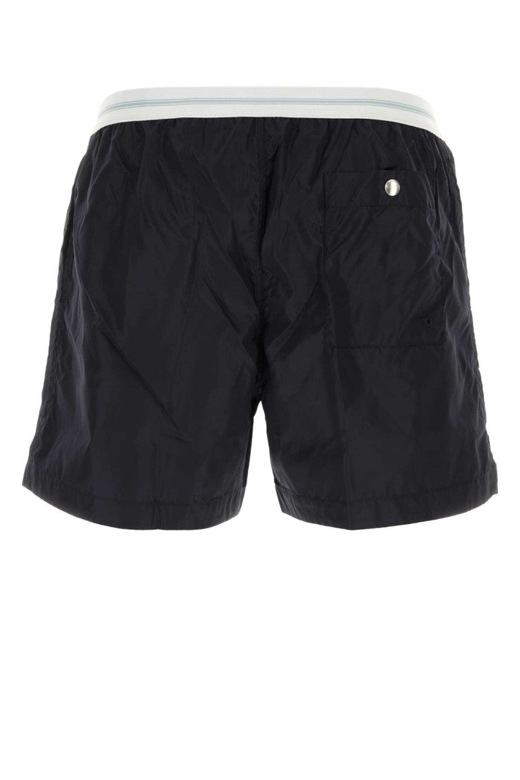 Black Regular Swim Shorts 2
