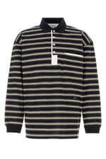 Dark Blue Stripes Polo 1