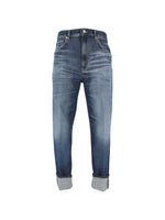 Blue Mid Rise Jeans 1