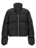 Black Quilted Down Jacket 1