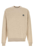 Light Beige Logo Sweater 1