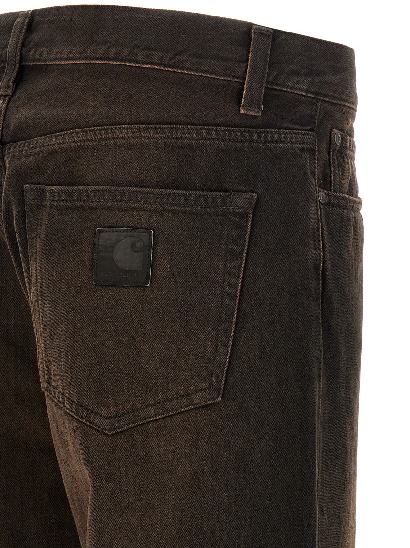 Brown Regular Mid Rise Jeans 4