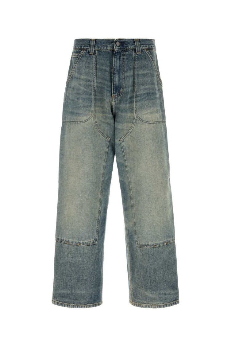 Blue Loose High Rise Jeans 1