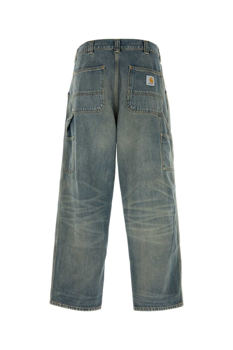 Blue Loose High Rise Jeans 2