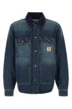 Blue Regular Denim Overshirt 1