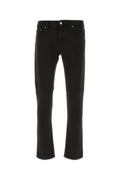 Black Mid Rise Jeans 1