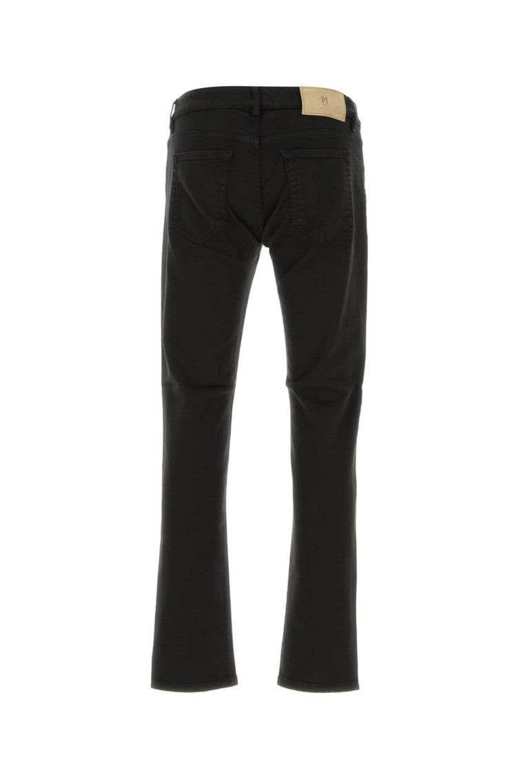 Black Mid Rise Jeans 2