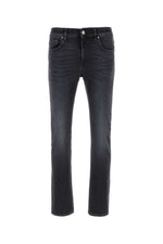 Black Mid Rise Jeans 1