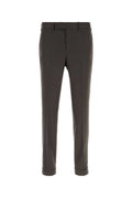 Brown Flat Front Pants 1