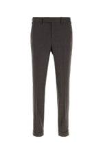 Brown Flat Front Pants 1
