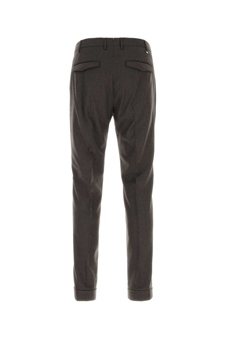 Brown Flat Front Pants 2