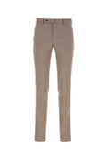 Taupe Flat Front Pants 1