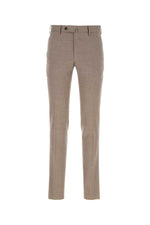 Taupe Flat Front Pants 1