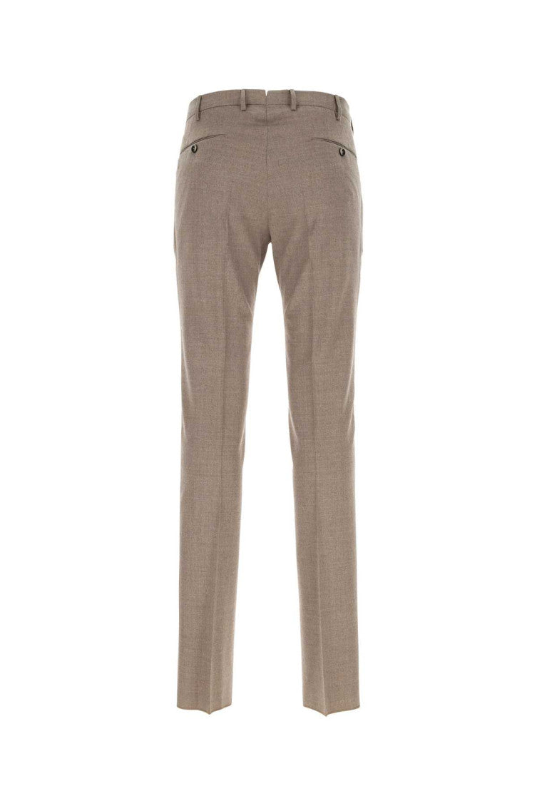 Taupe Flat Front Pants 2