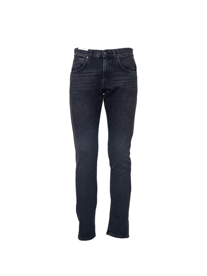Blue Mid Rise Jeans 1