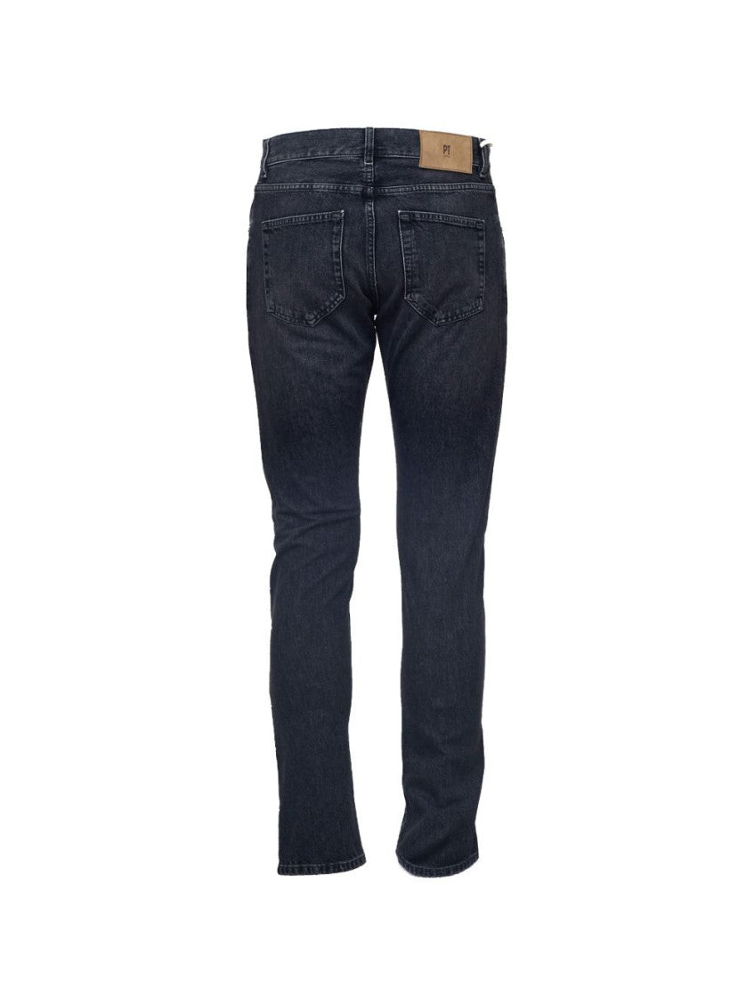 Blue Mid Rise Jeans 3