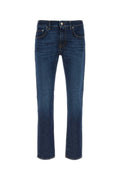 Blue Mid Rise Jeans 1