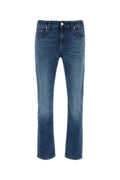 Blue Mid Rise Jeans 1