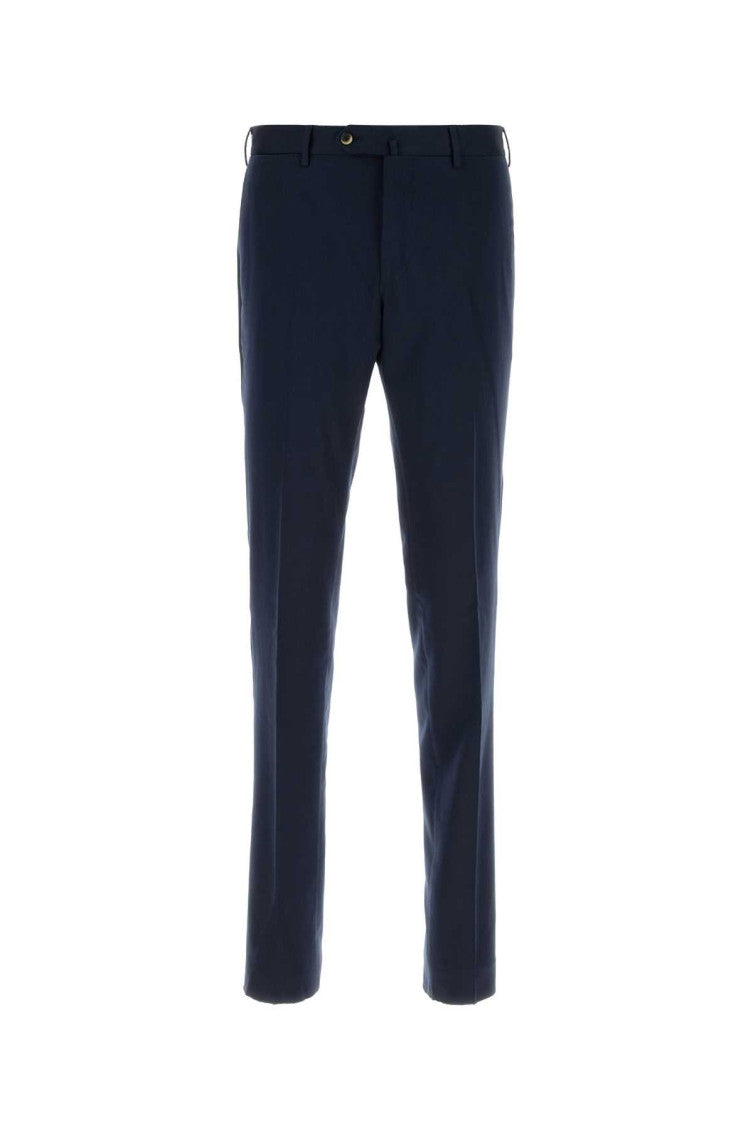 Navy Blue Slim Trousers 1