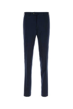 Navy Blue Slim Trousers 1