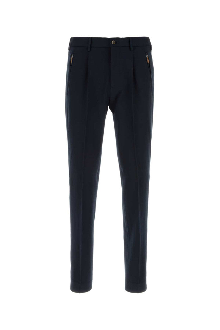 Midnight Blue Slim Pants 1