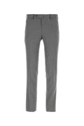 Grey Flat Front Pants 1