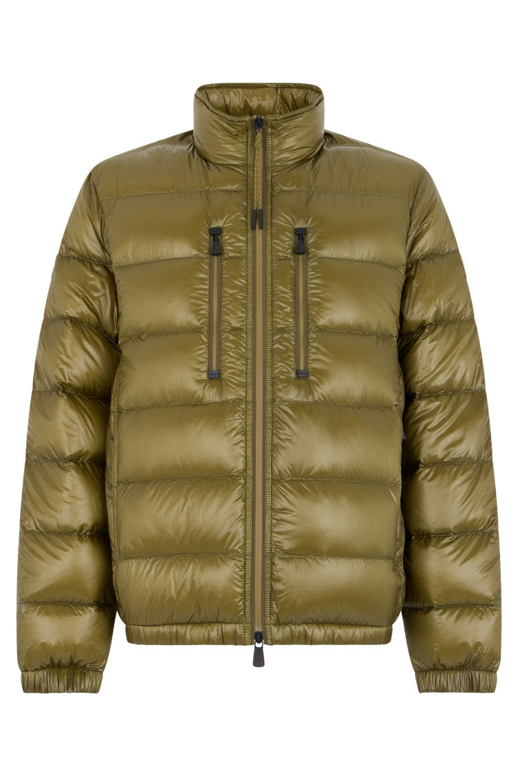 Olive Quilted Regular Jacket 1