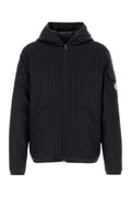 Dark Blue Reversible Hood Jacket 1