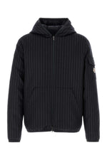 Dark Blue Reversible Hood Jacket 1
