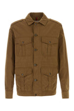 Light Brown Shirt Collar Jacket 1