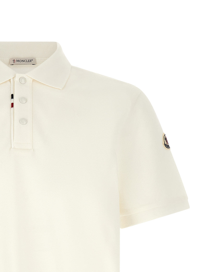 White Regular Shirt Collar Polo 3