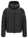 Black Quilted Hood Jacket 1