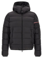 Black Quilted Hood Jacket 1
