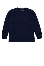 Kids Navy Blue Logo T-Shirt 1