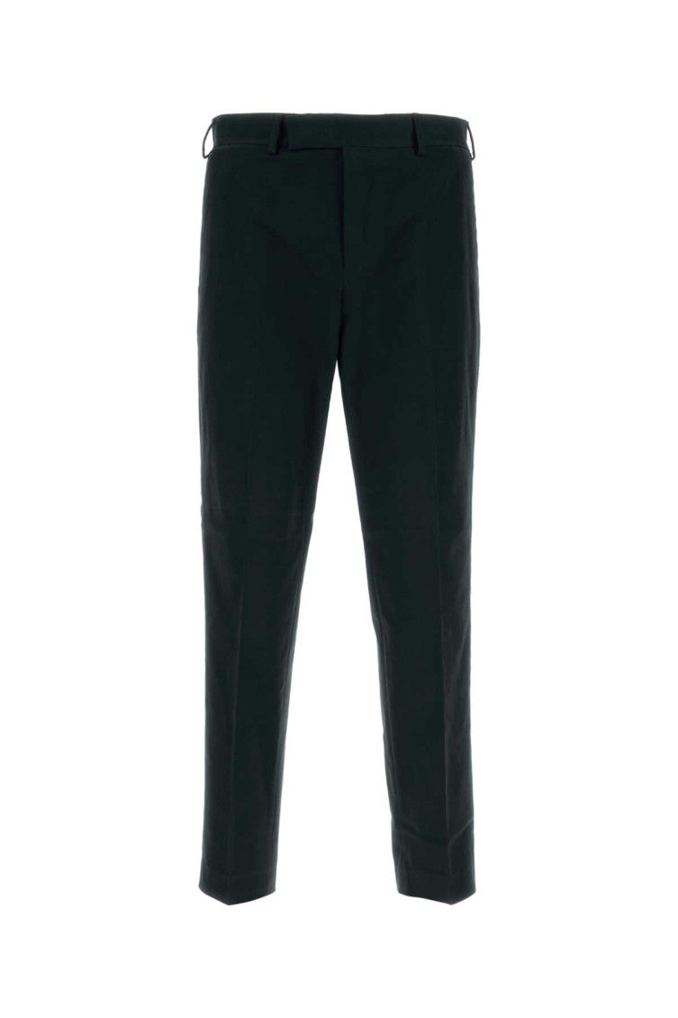 Black Flat Front Pants 1